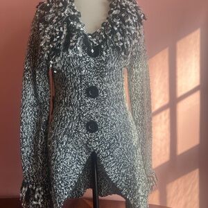 Y2K Wool/Poly Whimsy Sweater